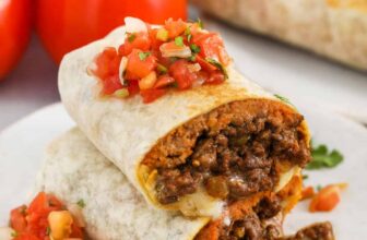 Beef Burritos – Spend With Pennies
