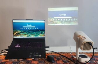 I changed my monitor with a projector and it level...