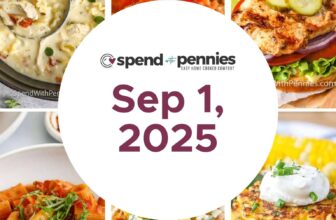 Weekly Meal Plan Sep 1, 2025