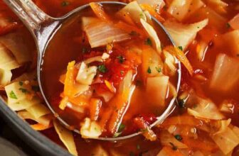 Cozy Cabbage Soup (With Price range-Pleasant Compo...