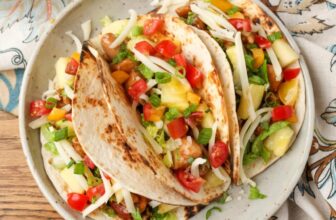 Pineapple Rooster Tacos – Barefeet within th...