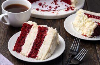 Crimson Velvet Cheesecake Recipe | Cookies and Cup...